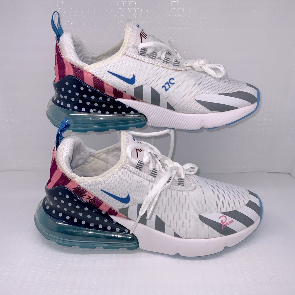 NIKE AIR MAX 270 PARRA/WHITE MULTICOLOR